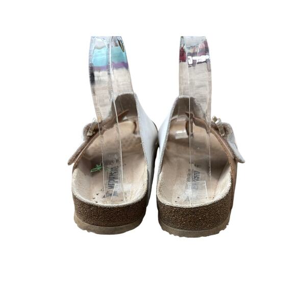 Mephisto Madeline Leather Slide Thong Sandals Size 38 US 8 - Picture 3 of 6